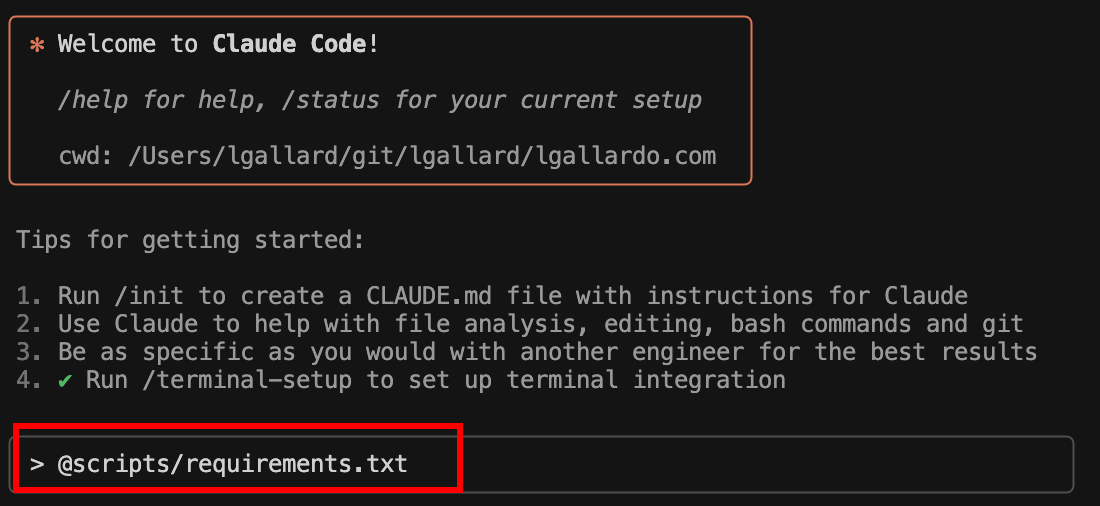 Claude Code add files