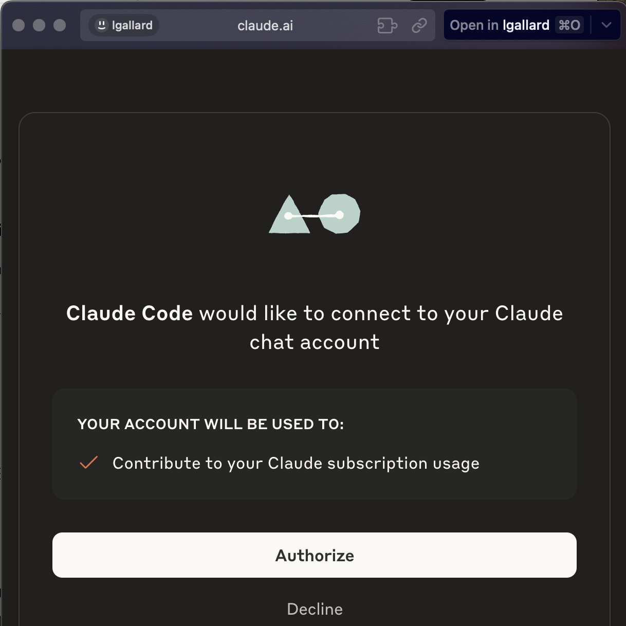 Claude Authentication