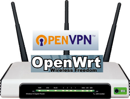 wol works with openvpn on tp link