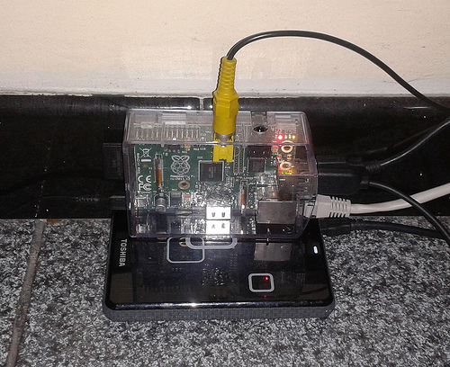 Raspberry Pi - USB Hard drive