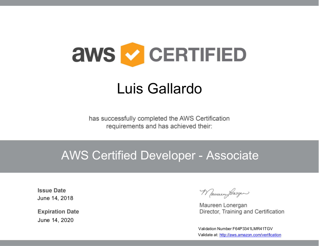 AWS-Developer PDF Demo